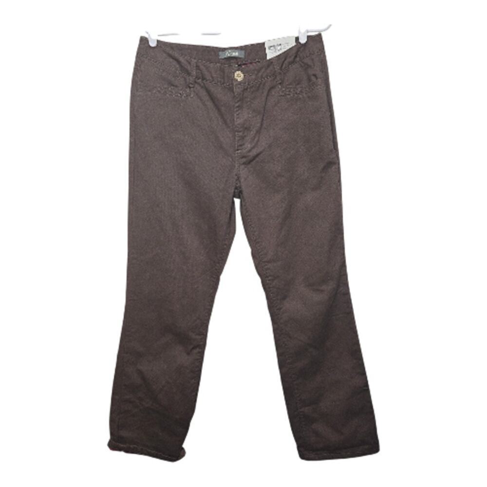 Natural Reflections Rain Drum Flannel Lined Pants 12 NWT
